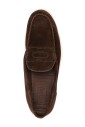 chaussures-en-daim-marron