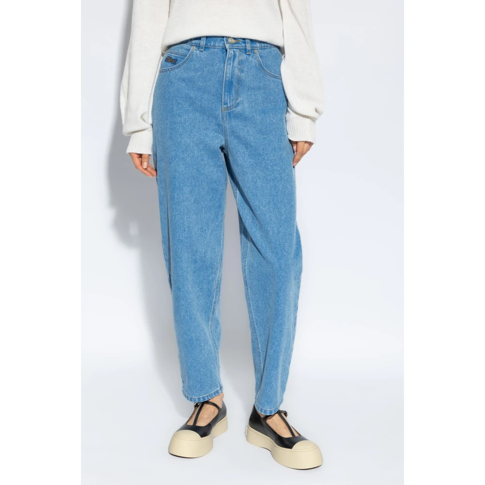 Marni Wijde jeans Blue Dames