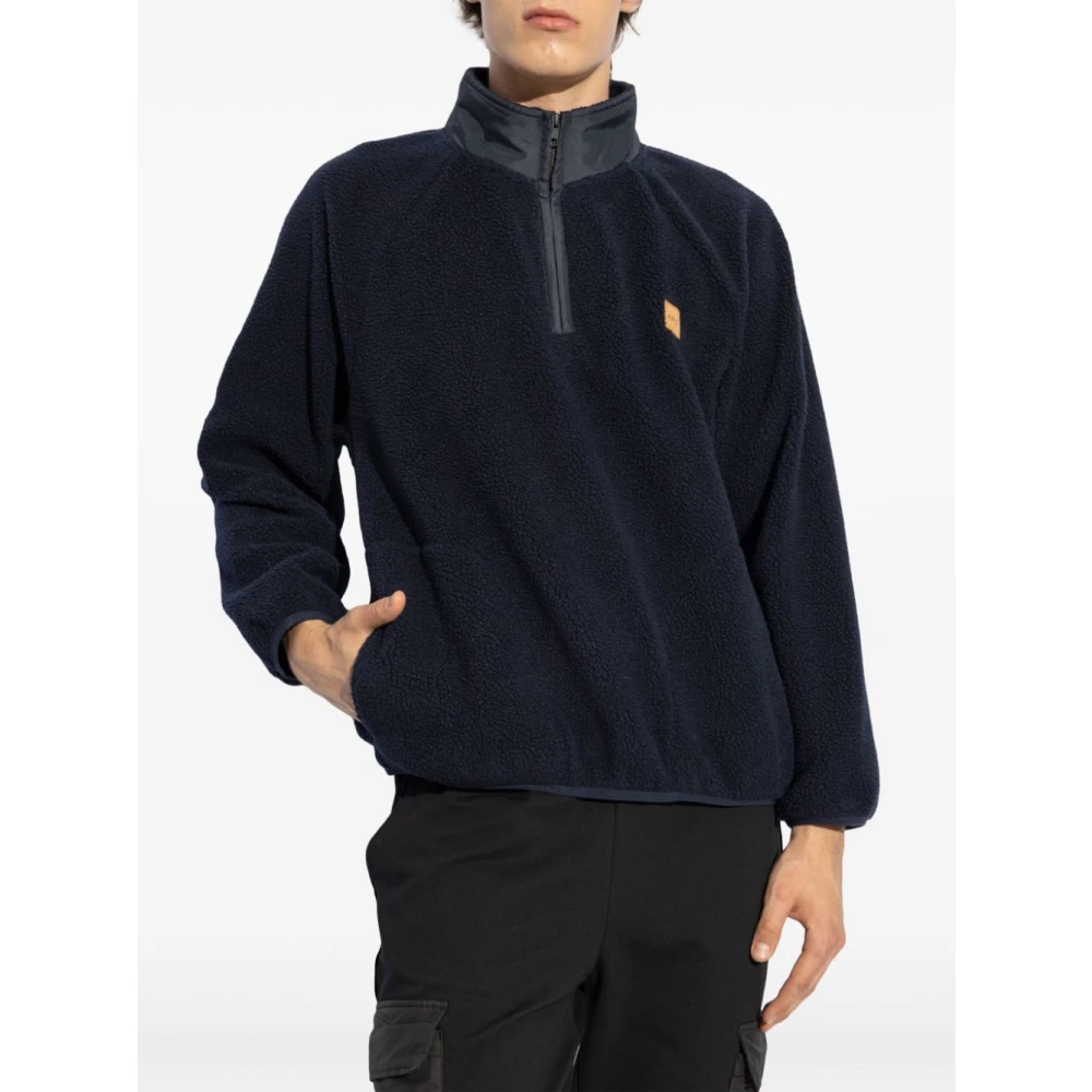 A.p.c. Blauwe Sweatshirt Aw24 Herenmode Blue Heren