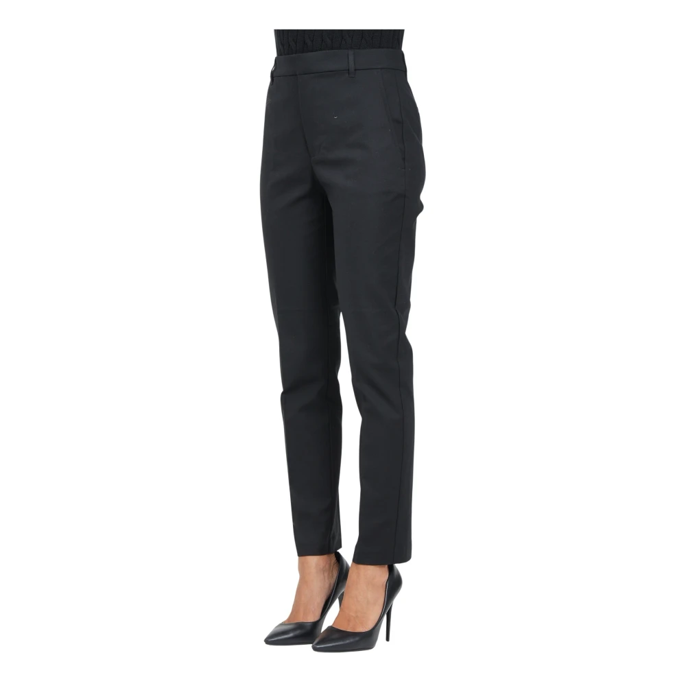 Ralph Lauren Women's Black Slim-Fit Trousers