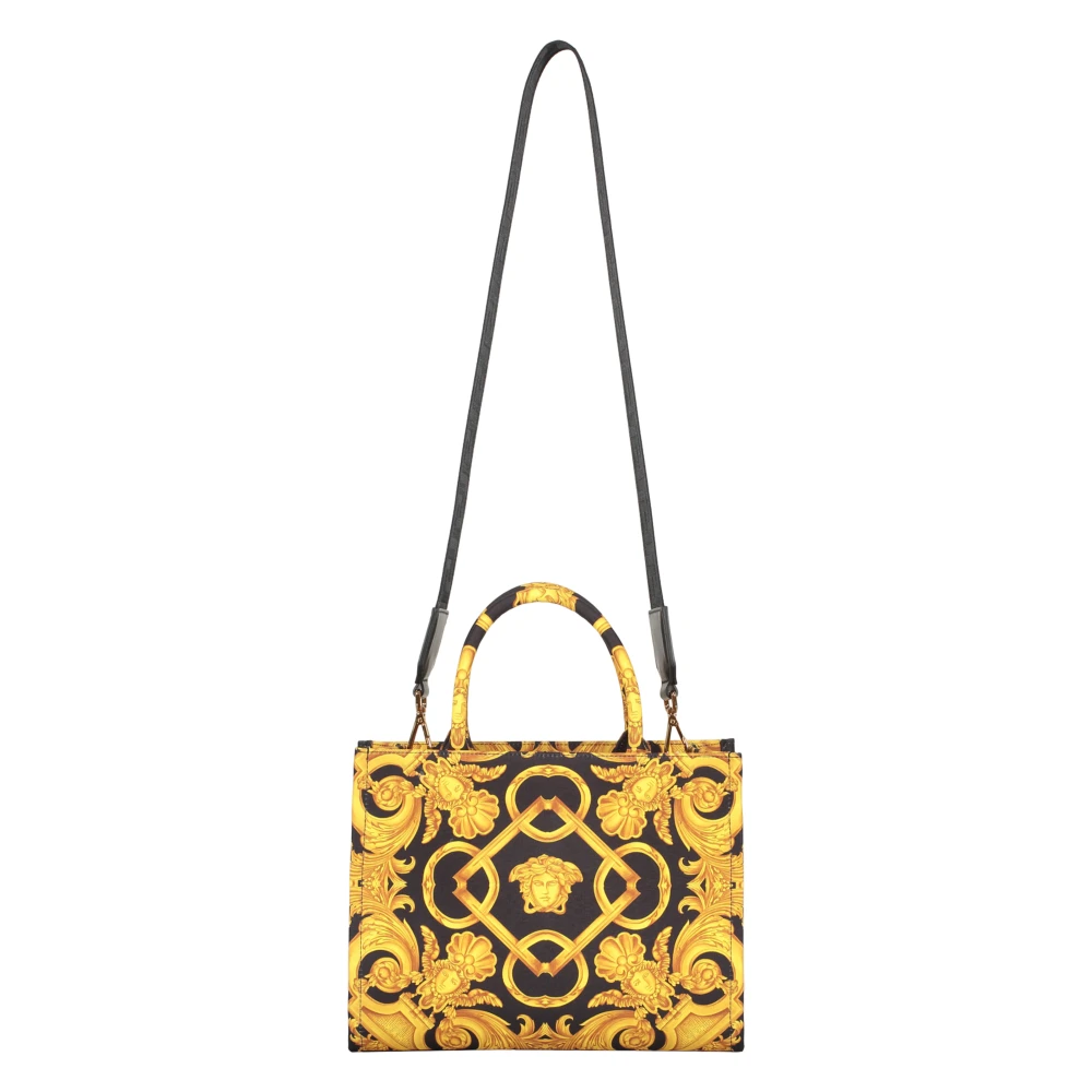Versace Jacquard motief canvas tas Multicolor Dames