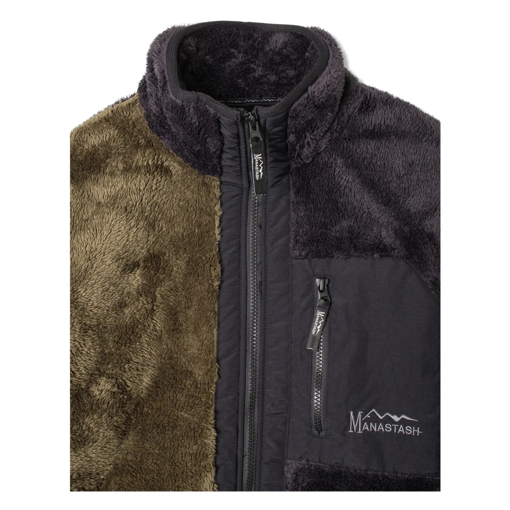Manastash Bigfoot Fleece Jas met Winddichte Membraan Multicolor Heren