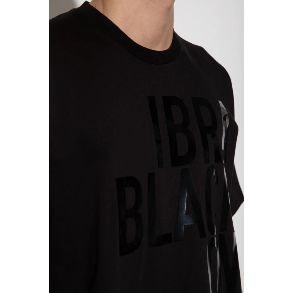 Dsquared2 Zwarte Logo T-Shirt Upgrade Ss22 Black Heren