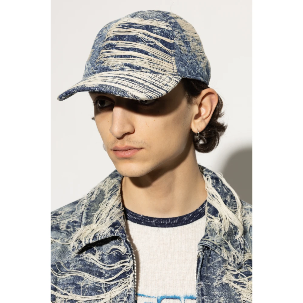 Diesel Baseball cap Blue Heren
