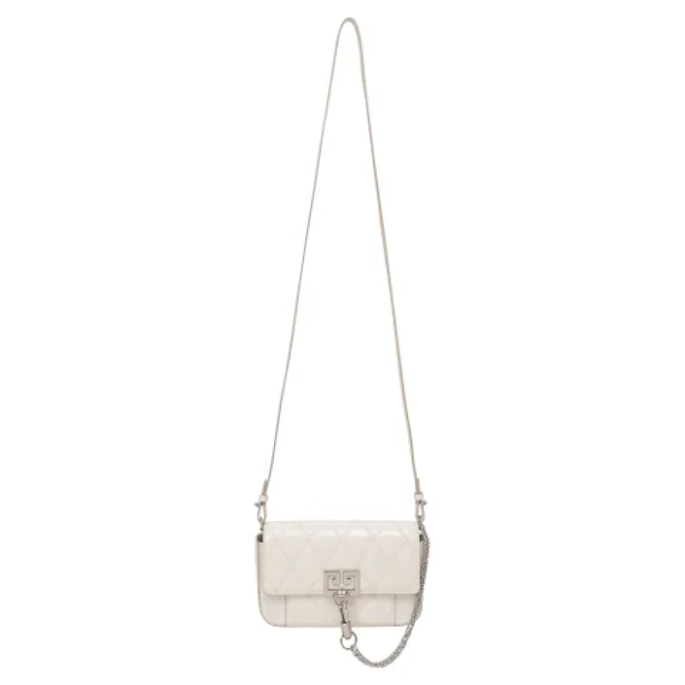 Givenchy Pre-owned Leather shoulder-bags White Dames