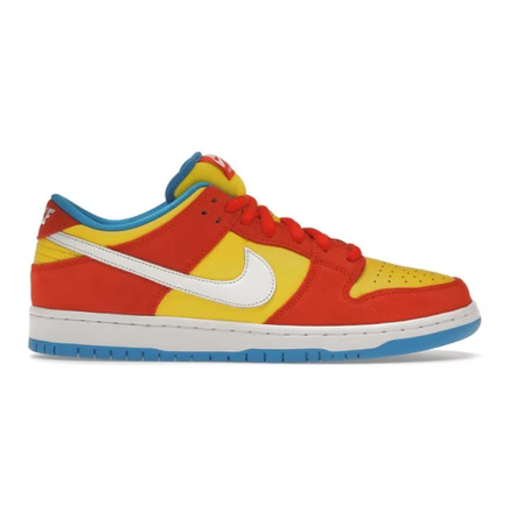Nike Men's Red Skateboarding, 2 Uk, Low Pro Leather Trainers