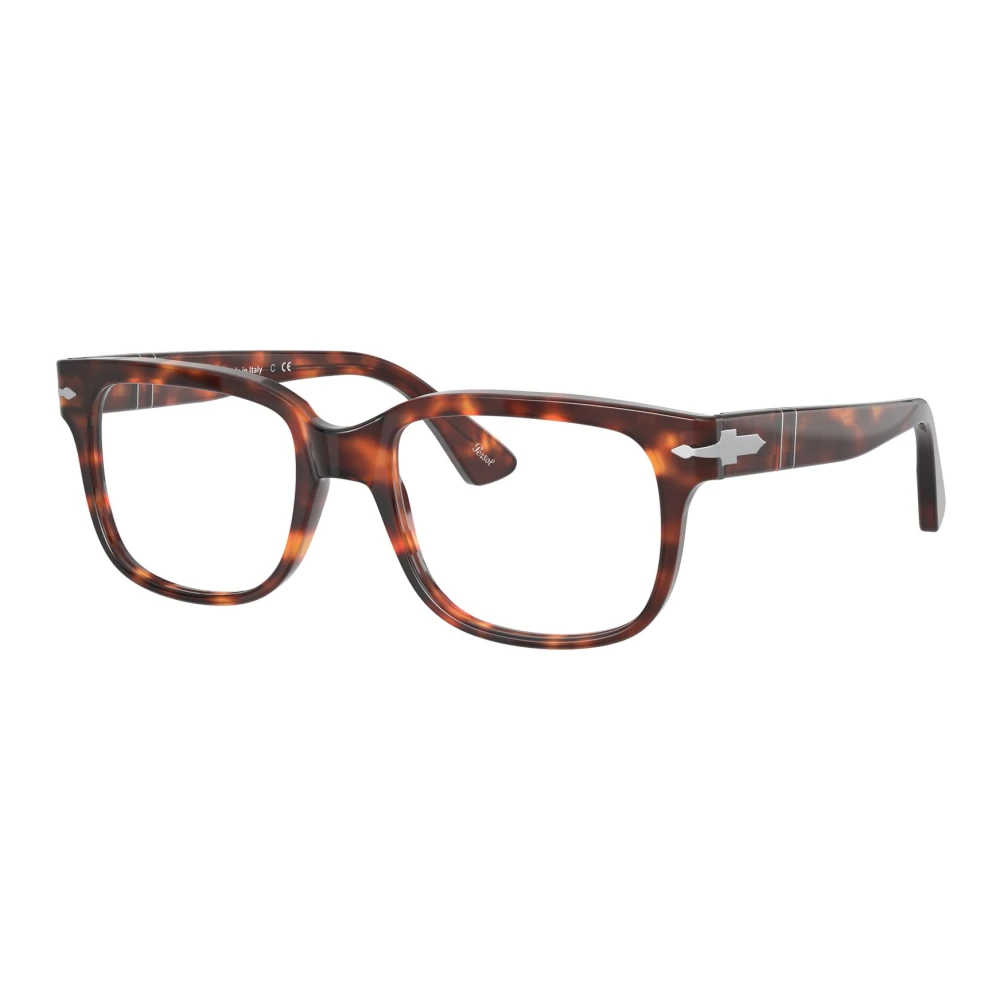 Persol Havana Brillen Montuur Multicolor Unisex