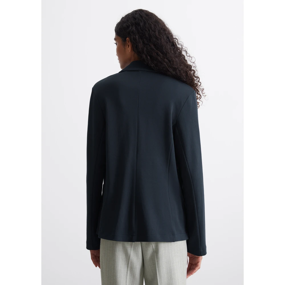 Marc O'Polo Gewone jersey blazer Blue Dames