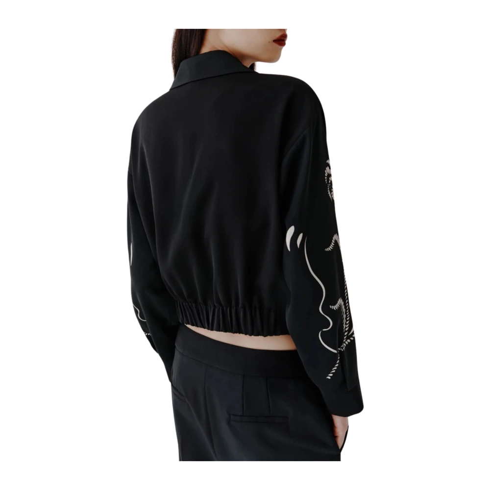 Marella Zwarte Natalia Jas Black Dames