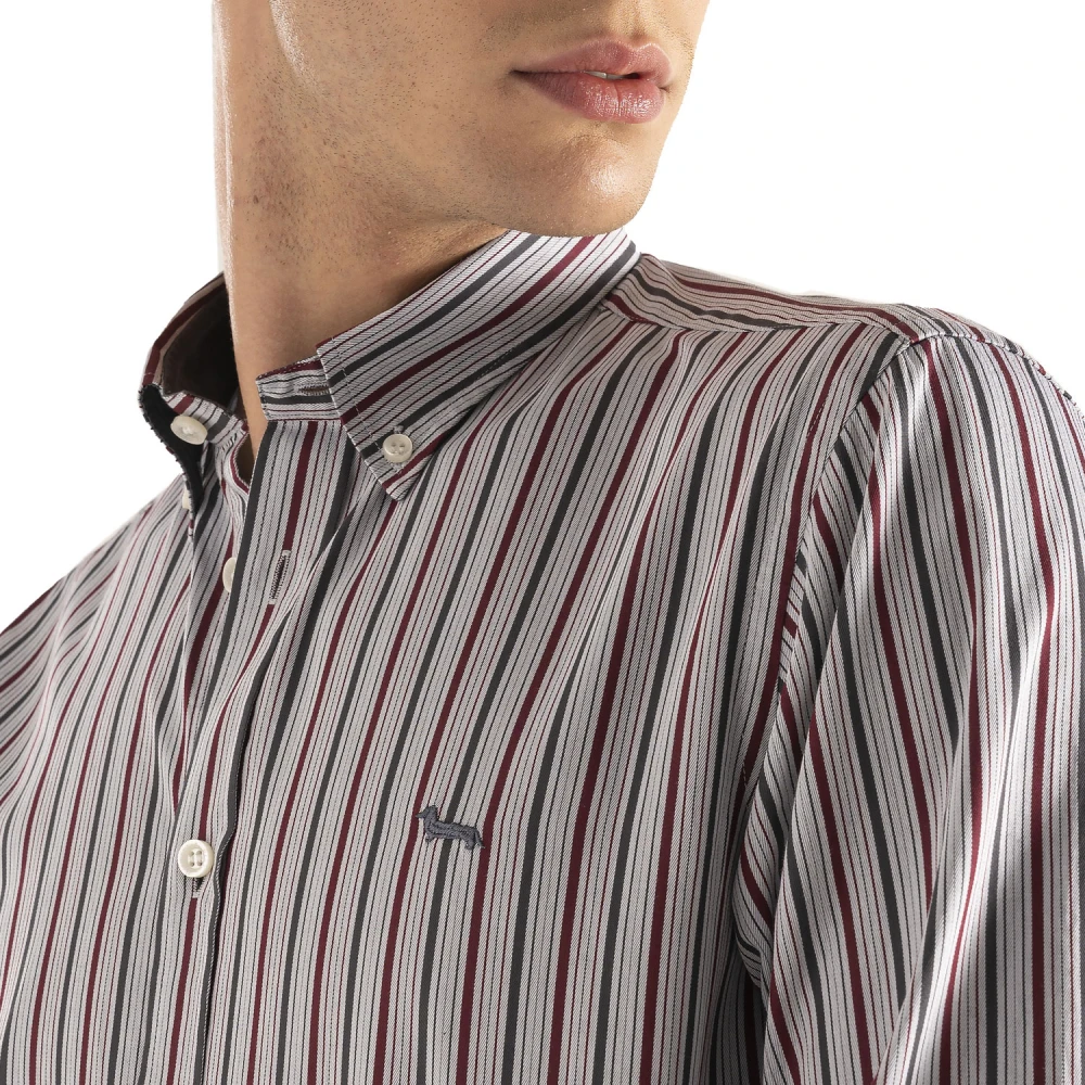 Harmont & Blaine Gestreept Regular Fit Katoenen Overhemd Multicolor Heren