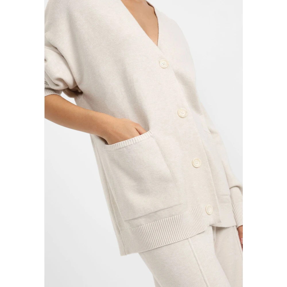 Please Stijlvolle Gebreide Collectie White Dames