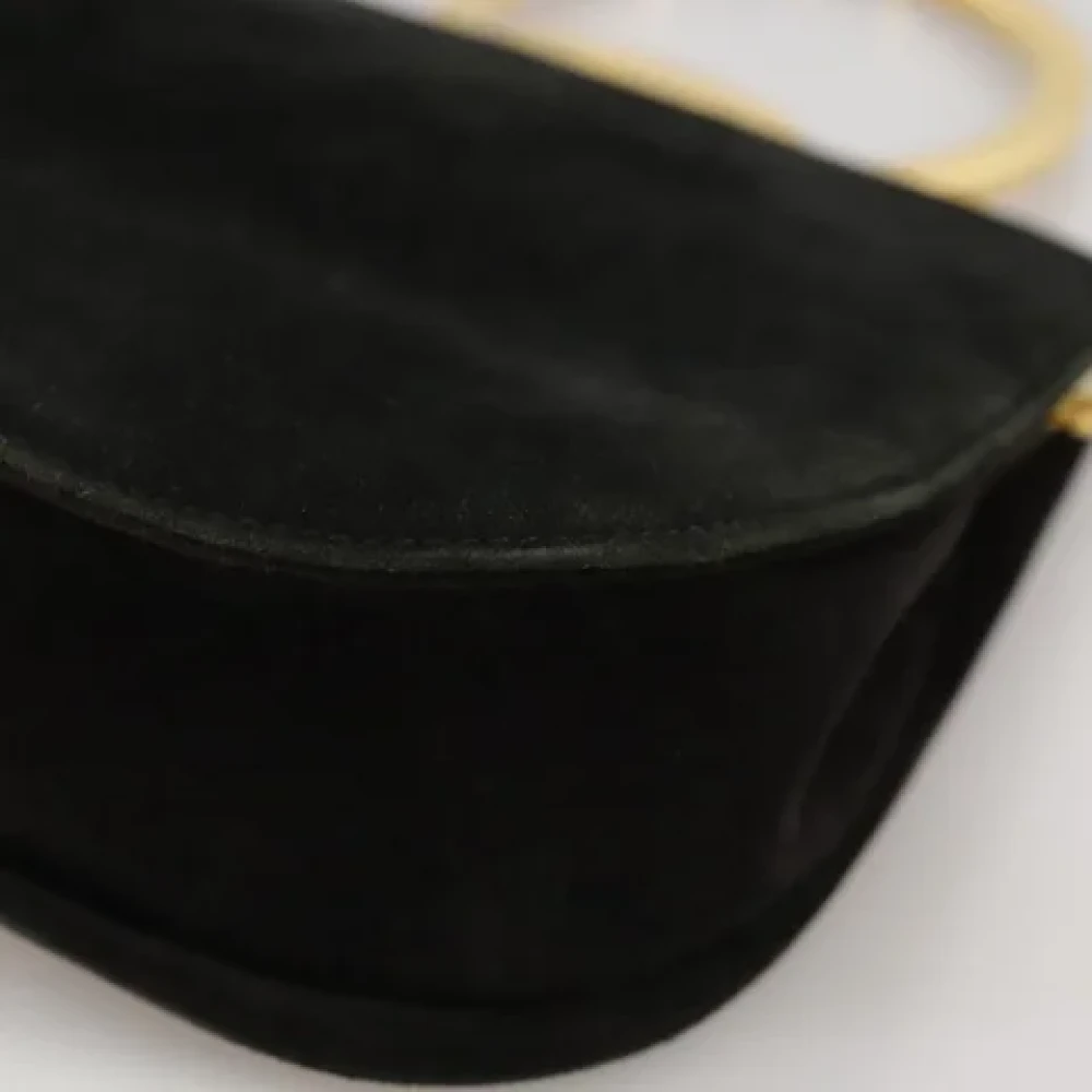 Salvatore Ferragamo Pre-owned Suede handbags Black Dames