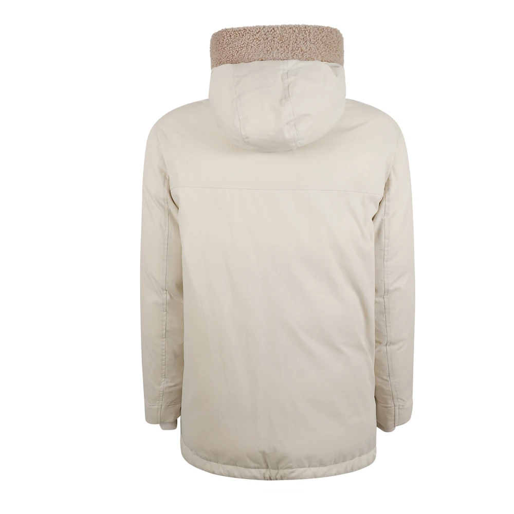 BRUNELLO CUCINELLI Stijlvolle Piumino Jassen Beige Heren