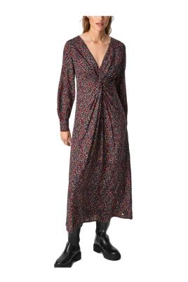Draperad Babette Klänning