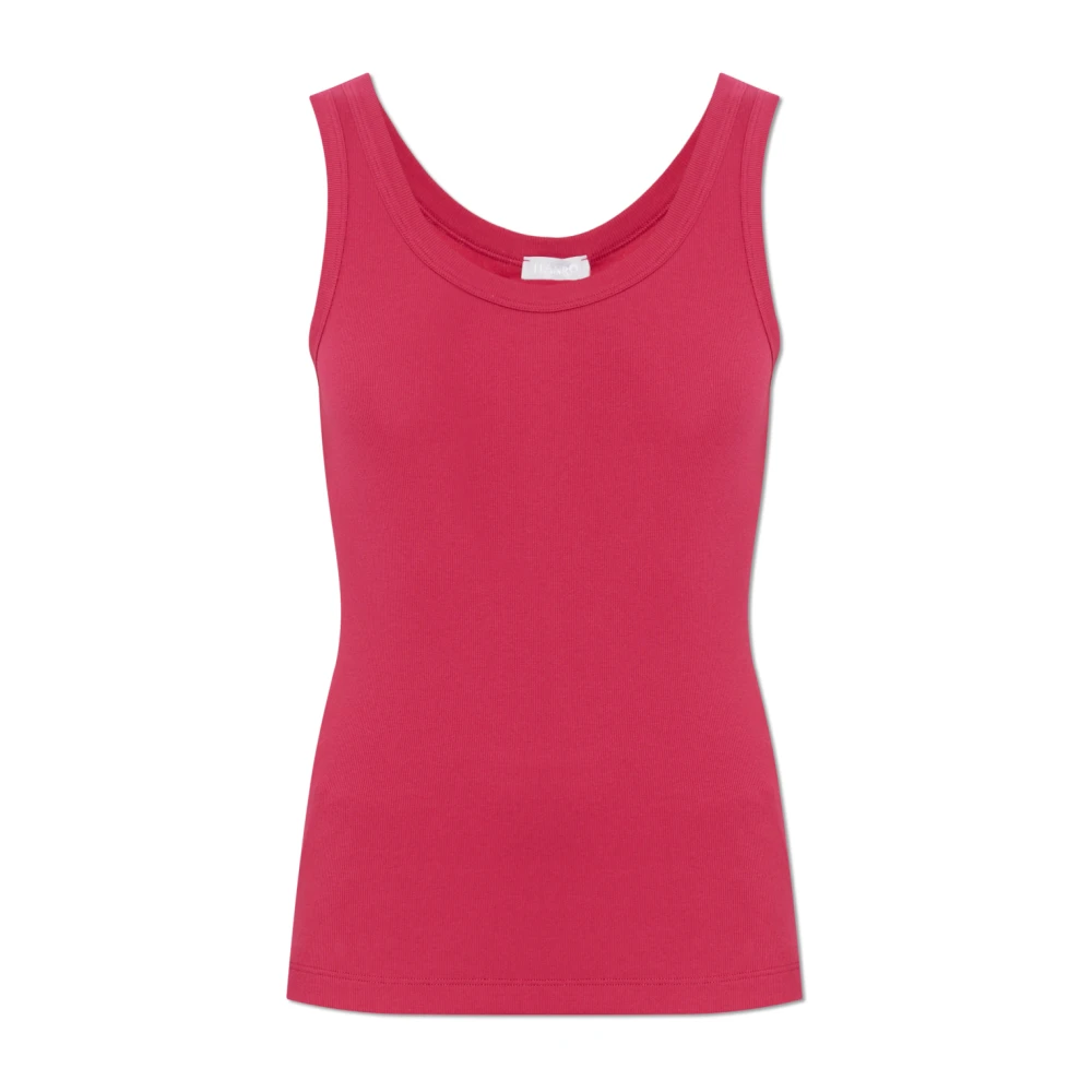 Hanro Vrouw Roze Tops Dames, L, Katoen, Tanktop