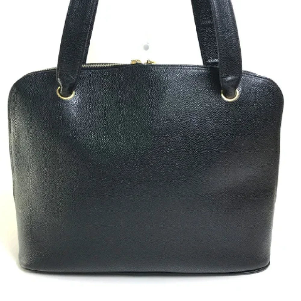 Chanel Vintage Pre-owned Leather chanel-bags Black Dames