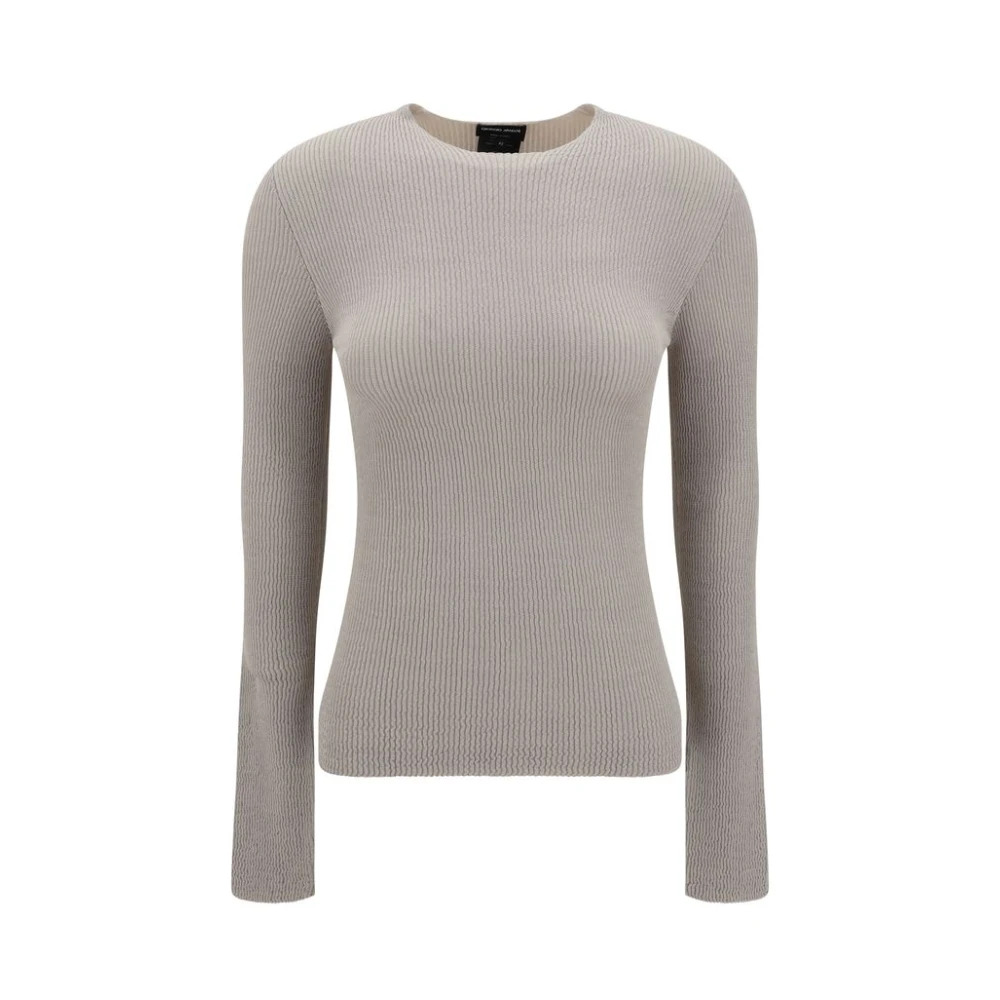 Knitwear > Round-neck Knitwear - - Giorgio Armani - Modalova