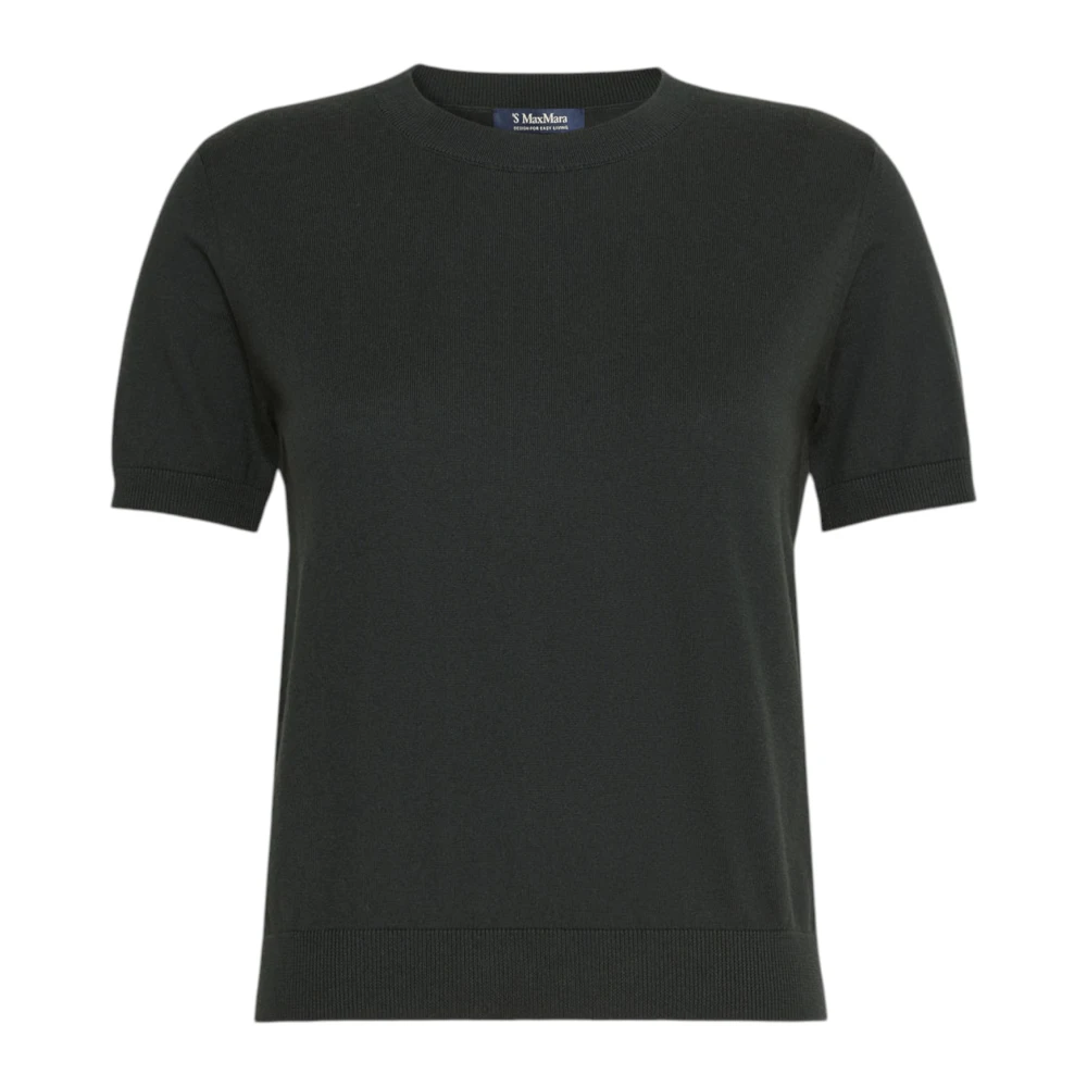 Max Mara Round-Neck Knitwear - Female - Round-Neck Knitwear - Black - Xl - Knitwear