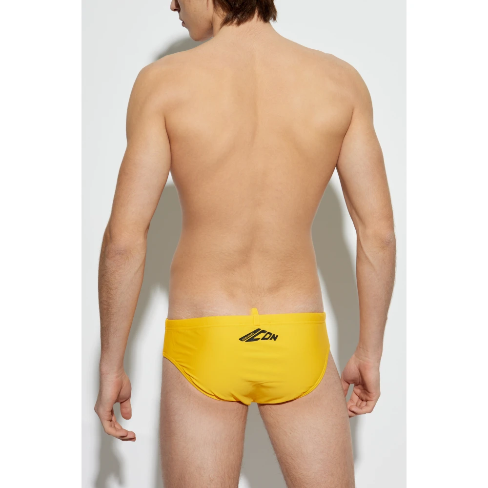 Dsquared2 Zwembroek Yellow Heren