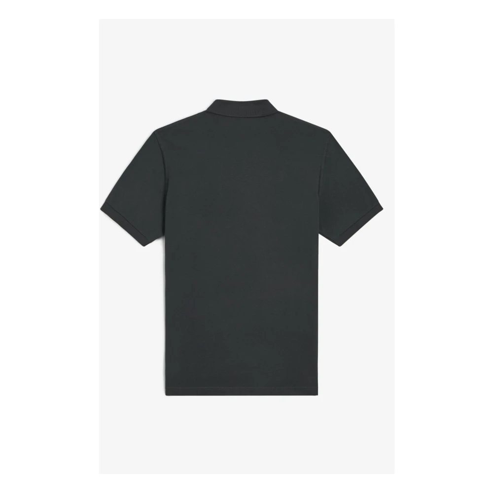Fred Perry Originele effen polo nachtgroen zwart Green Heren