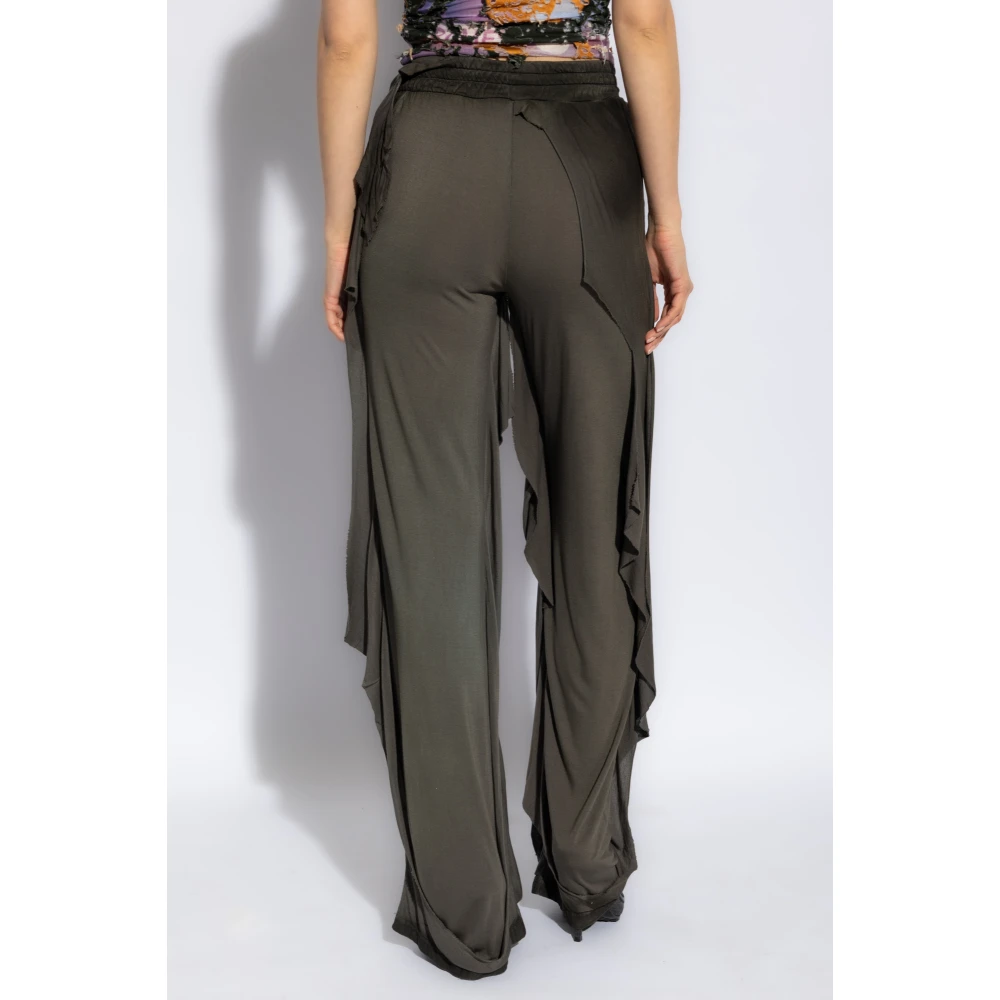 Diesel Sweatpants P-Ovedel-P1 Gray Dames