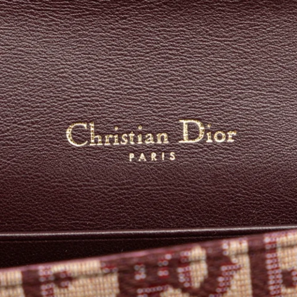 Dior Vintage Pre-owned Fabric dior-bags Brown Dames