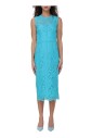 robe-midi-en-dentelle-bleue