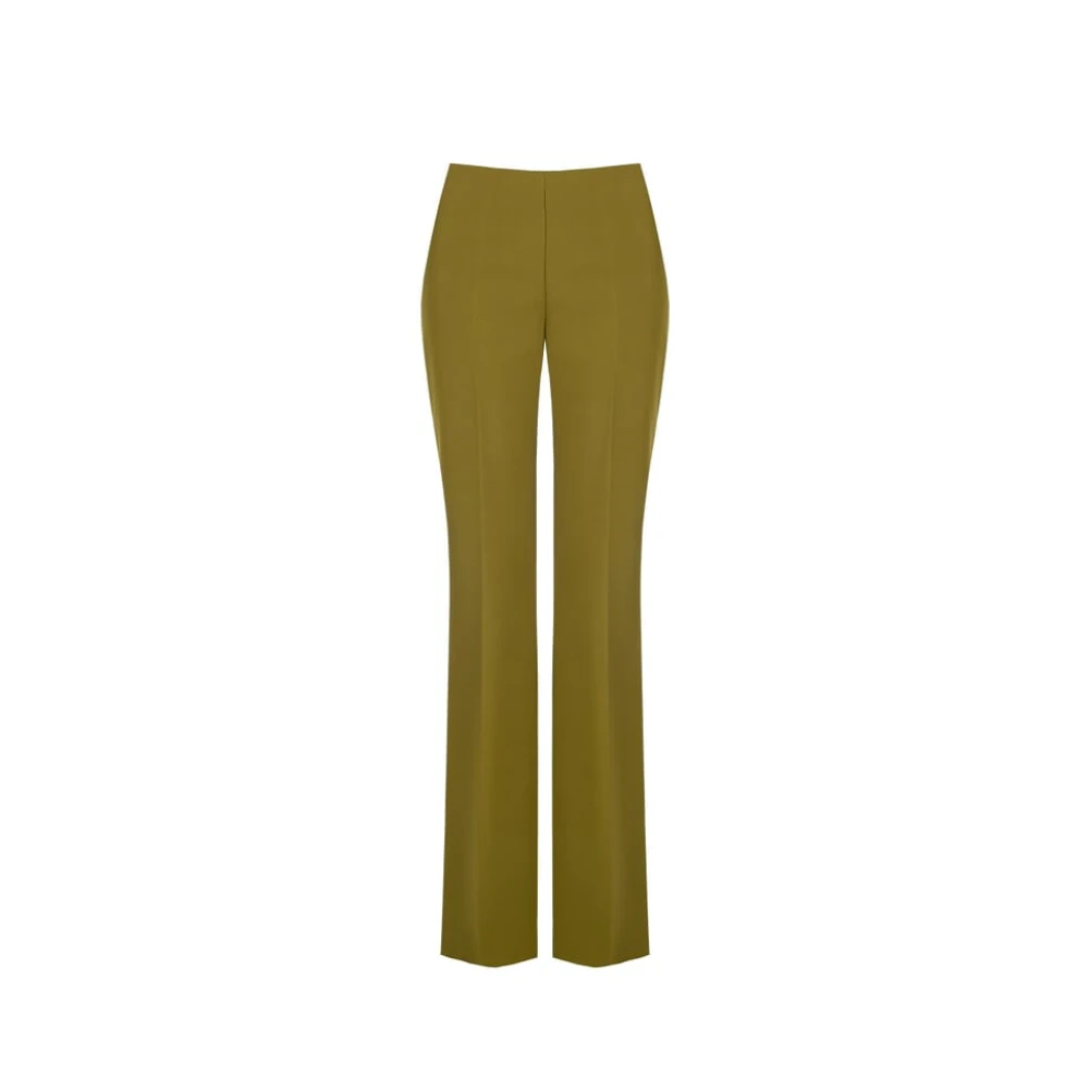 RINASCIMENTO Technische Stoffen Broek met Zijrits Green Dames