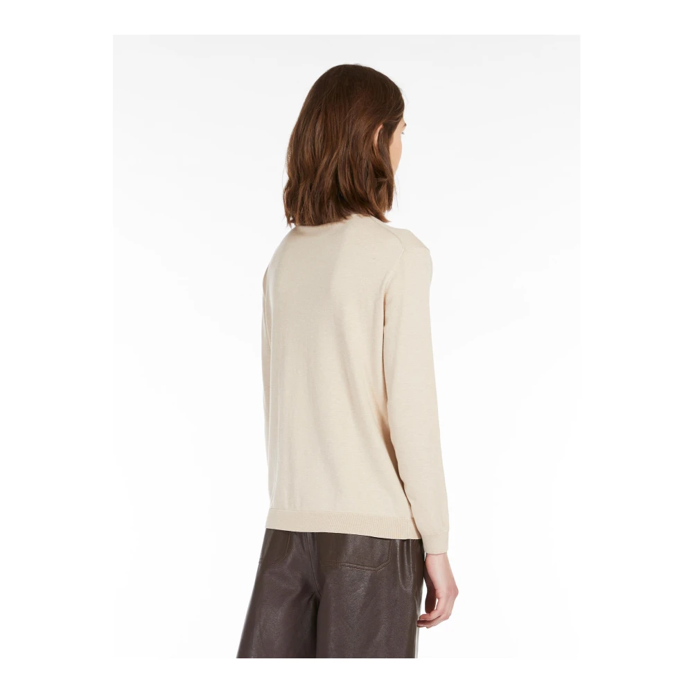Max Mara Weekend Trui Kiku Beige Dames