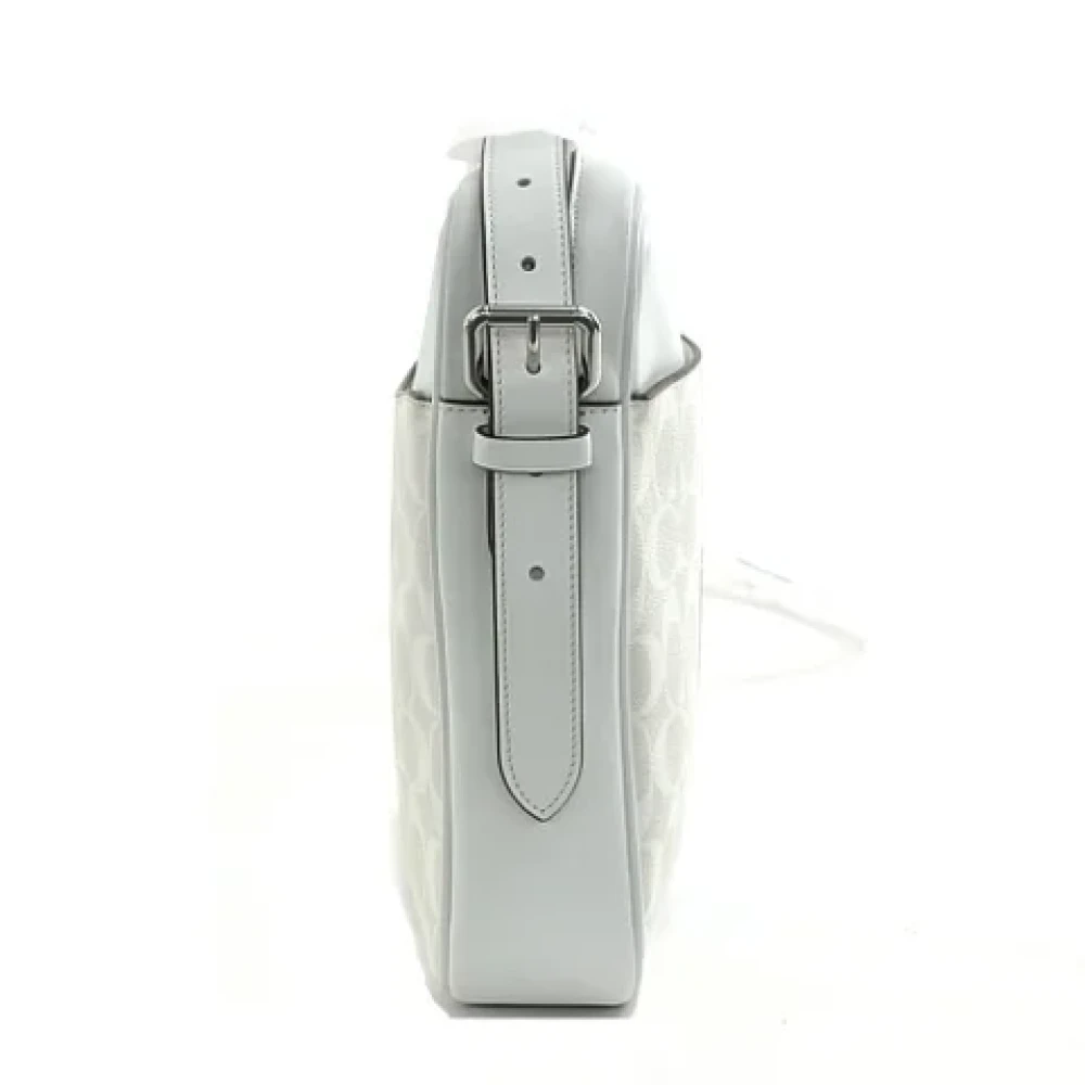 Coach Pre-owned Leather shoulder-bags White Dames