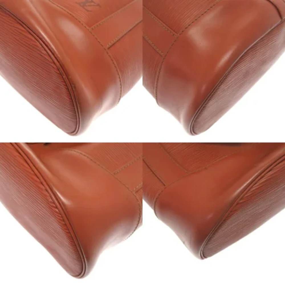 Louis Vuitton Vintage Pre-owned Leather backpacks Brown Dames