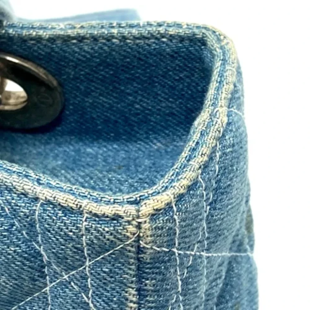Dior Vintage Pre-owned Denim dior-bags Blue Dames