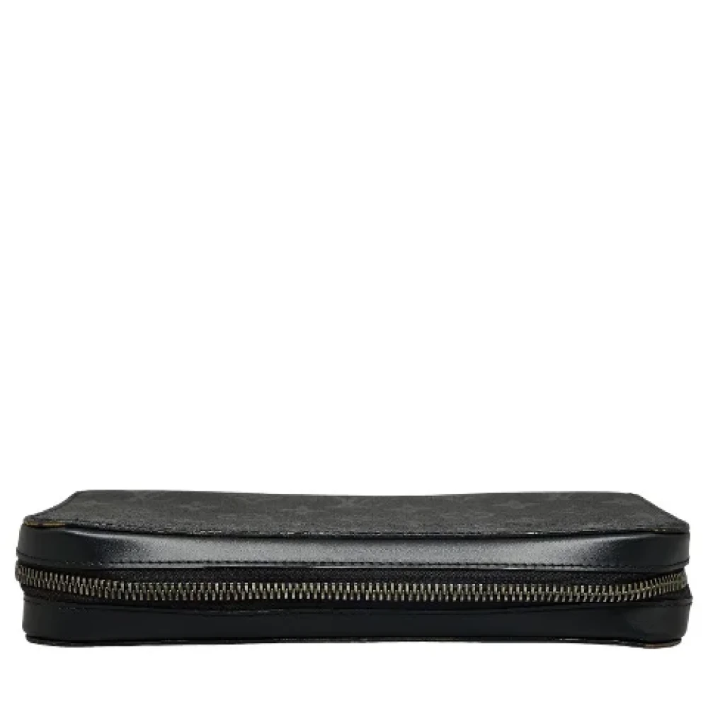 Louis Vuitton Vintage Pre-owned Canvas wallets Black Heren