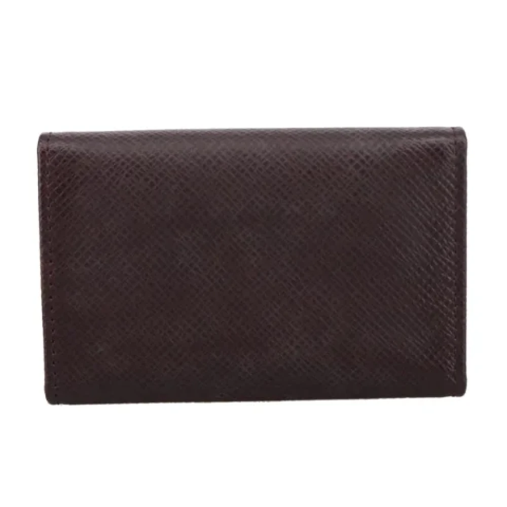 Louis Vuitton Vintage Pre-owned Leather key-holders Brown Dames