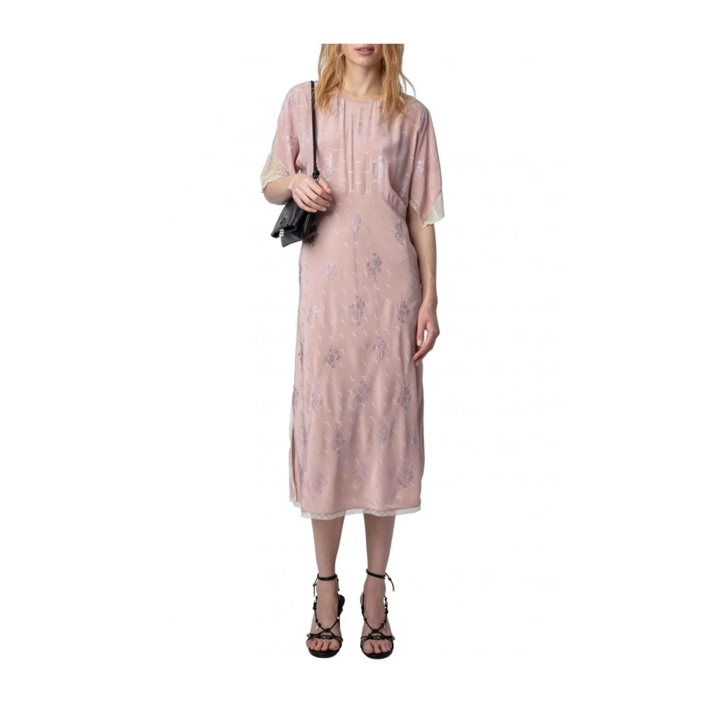 Zadig & Voltaire Elegante Jurk voor Vrouwen Pink Dames