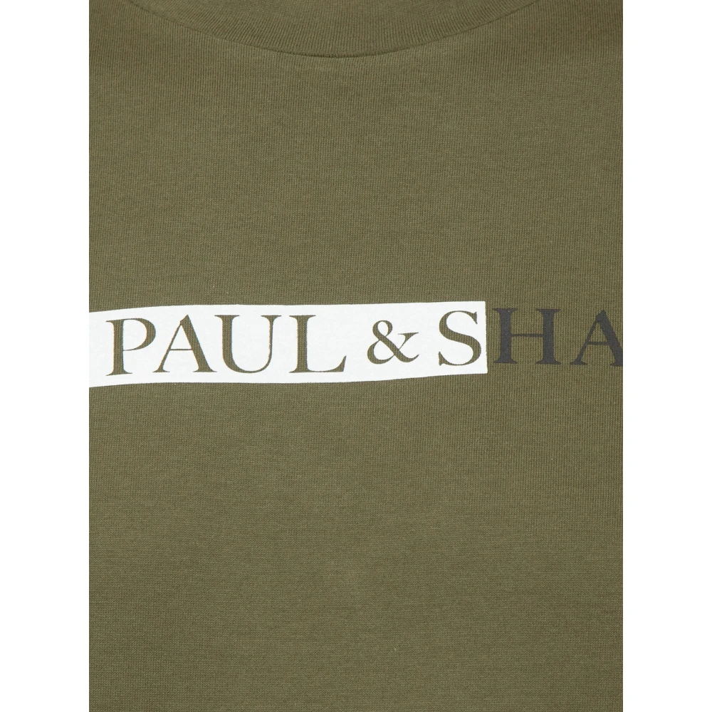 PAUL & SHARK T-Shirts Green Heren