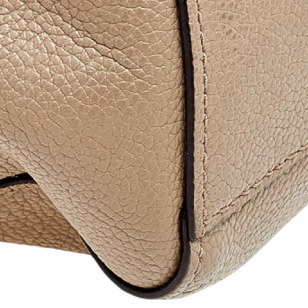 Coach Pre-owned Leather totes Gray Dames