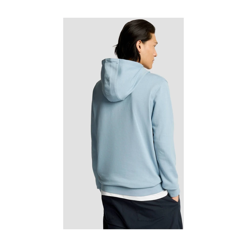 Lyle & Scott Hoodie in Trendy Stijl Blue Heren