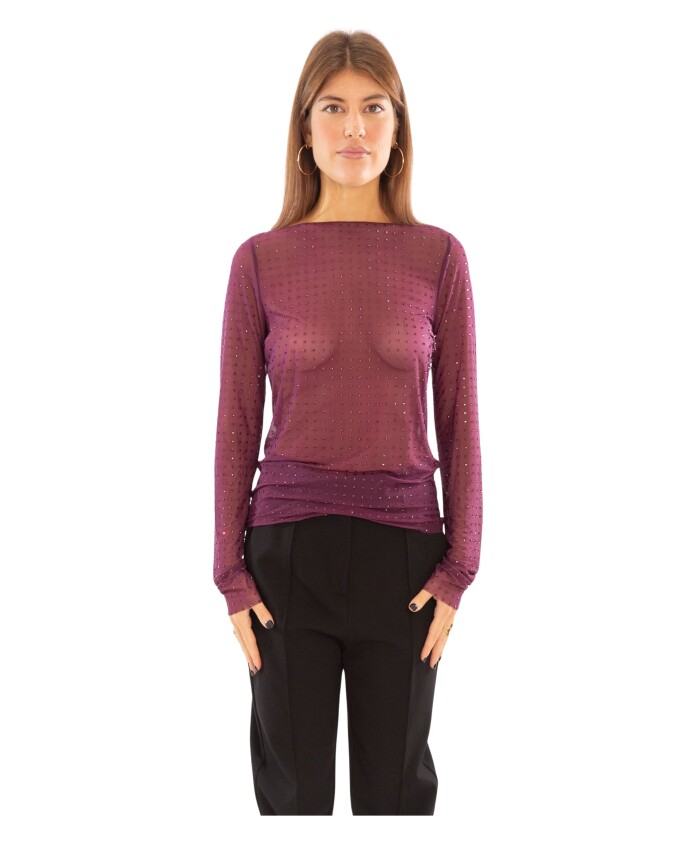 rhinestoned-tulle-sweater