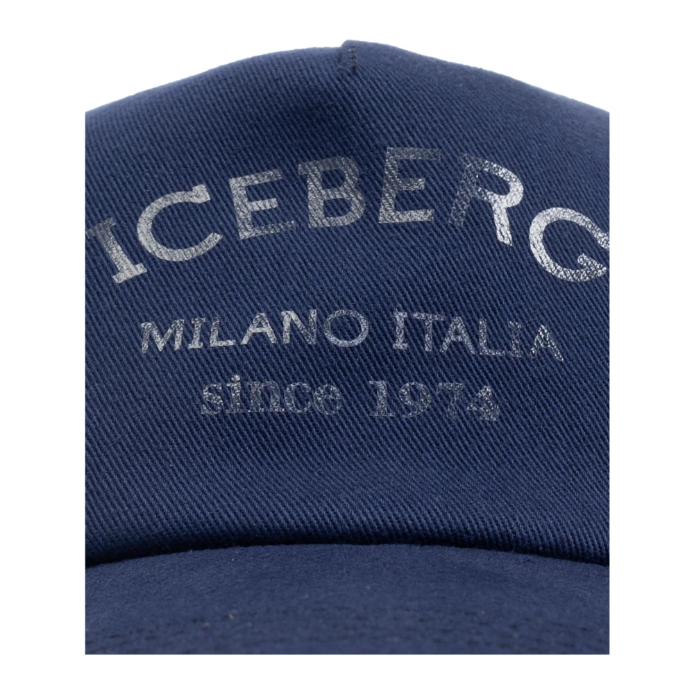 Iceberg Pet met logo Blue Heren