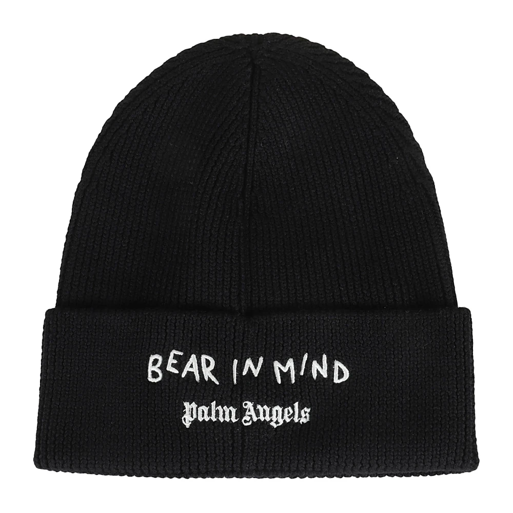 Palm Angels Beer Beanie Hoeden Collectie Black Heren