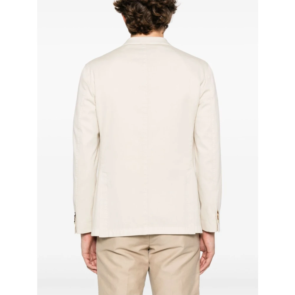 Boglioli Zwarte herenjas Beige Heren