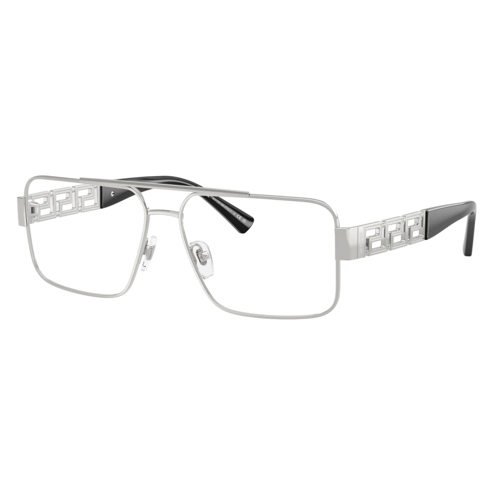 Versace Unisex Gray Glasses, 58 Mm, Ve1308 Optical Frame