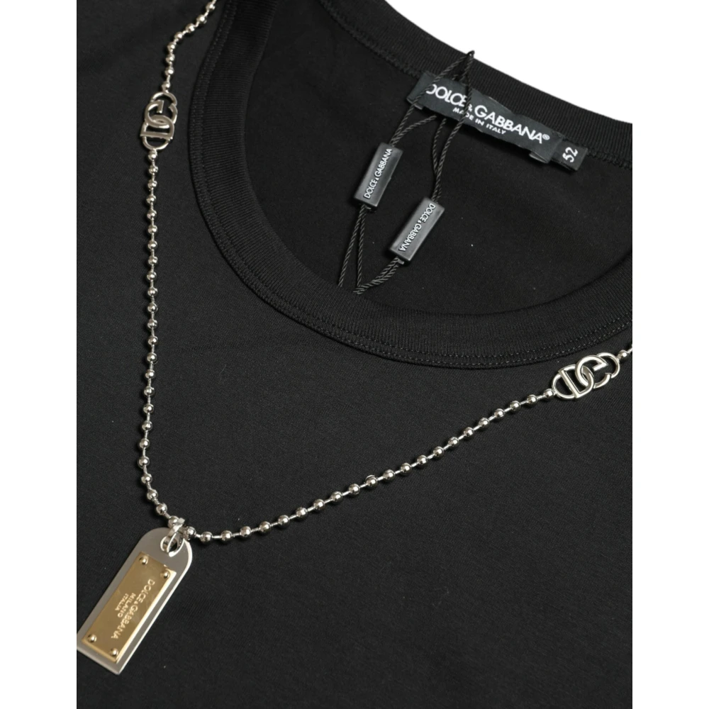 Dolce & Gabbana T-Shirts Black Heren