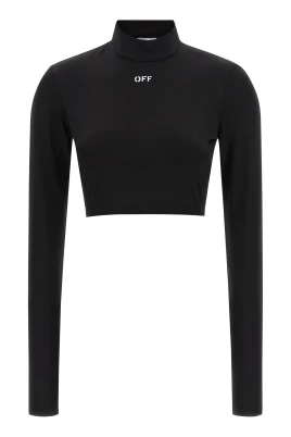 Off Stamp Crop Top