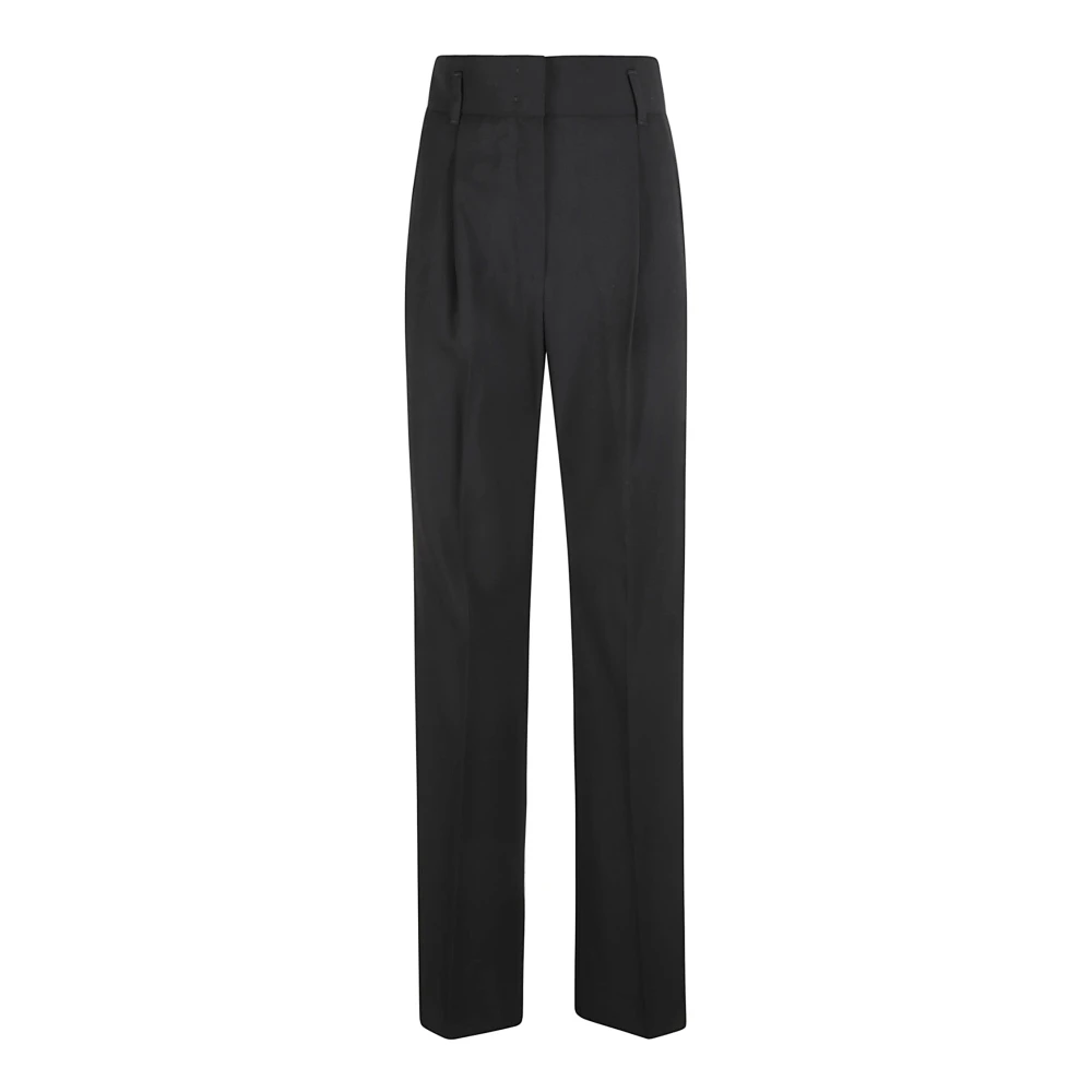 Max Mara Studio Zwarte Broek Marusca Black Dames