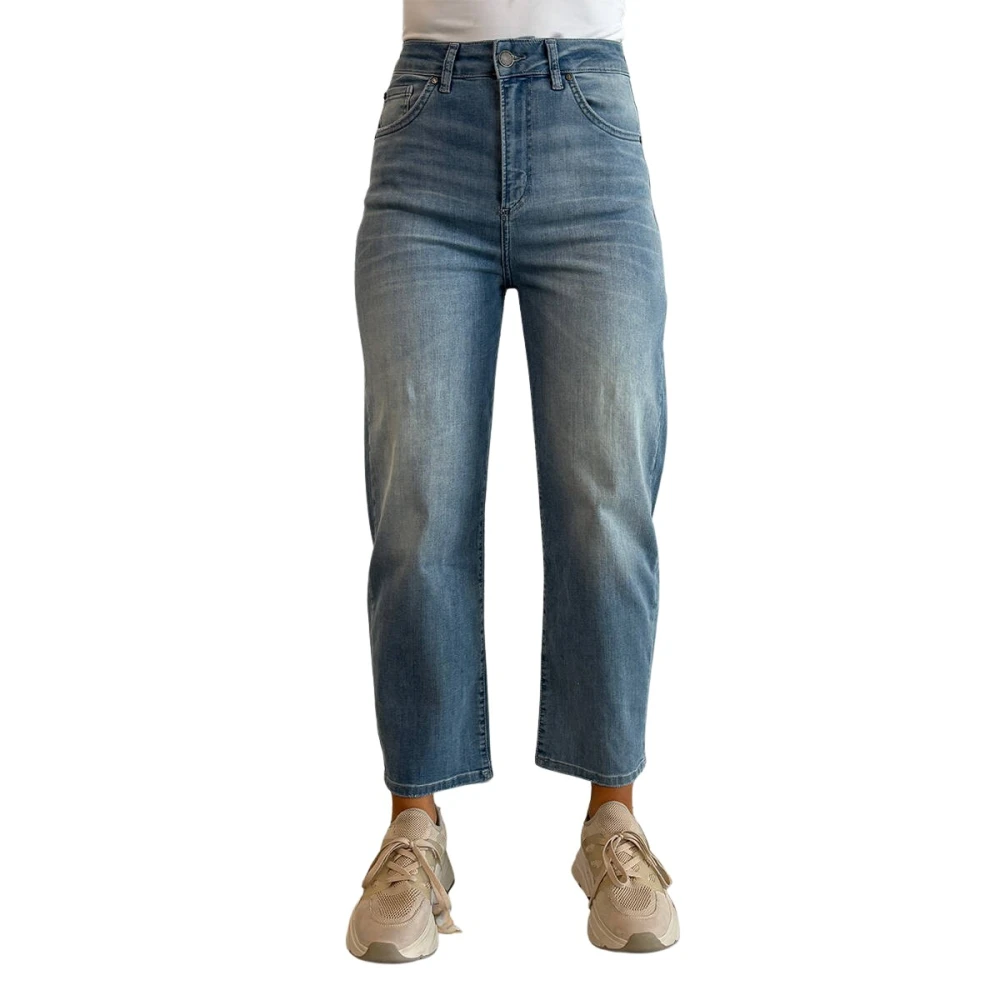 Zhrill Stijlvolle Jeans voor Vrouwen Blue Dames