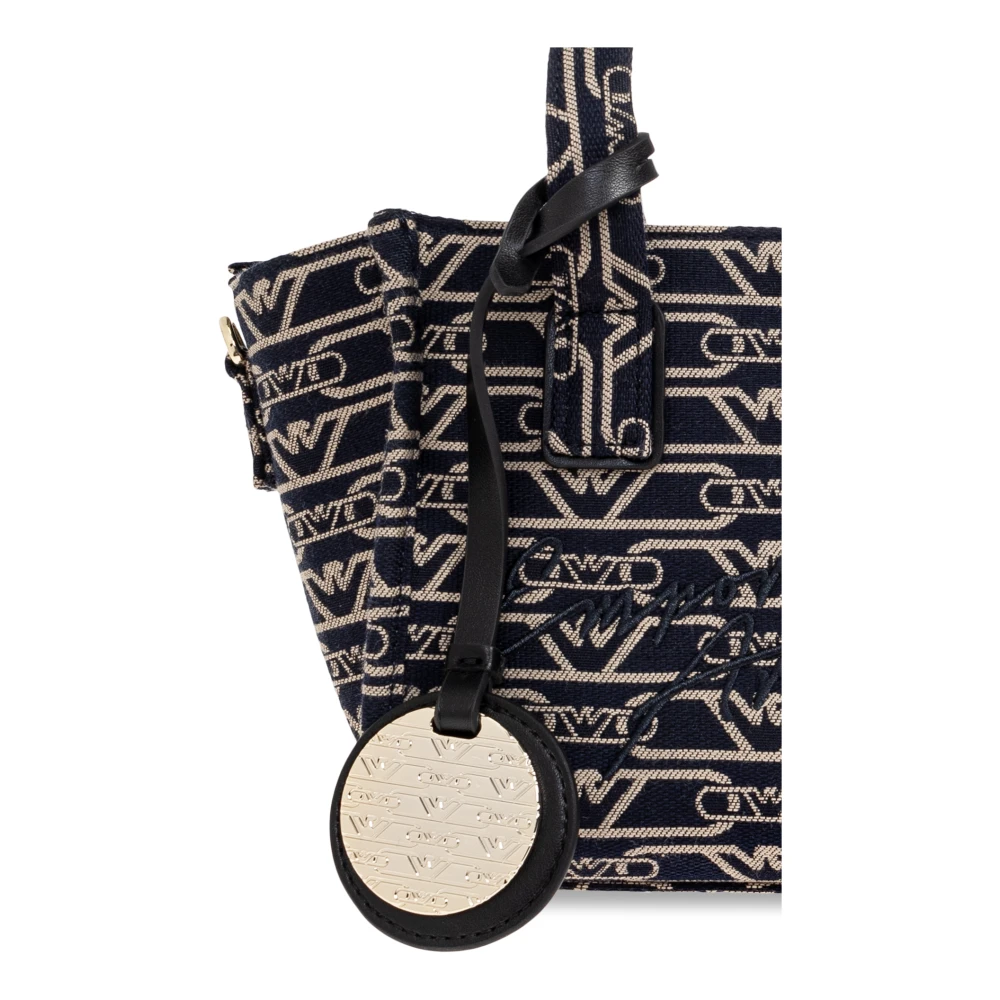 Emporio Armani Monogram Handtas Black Dames
