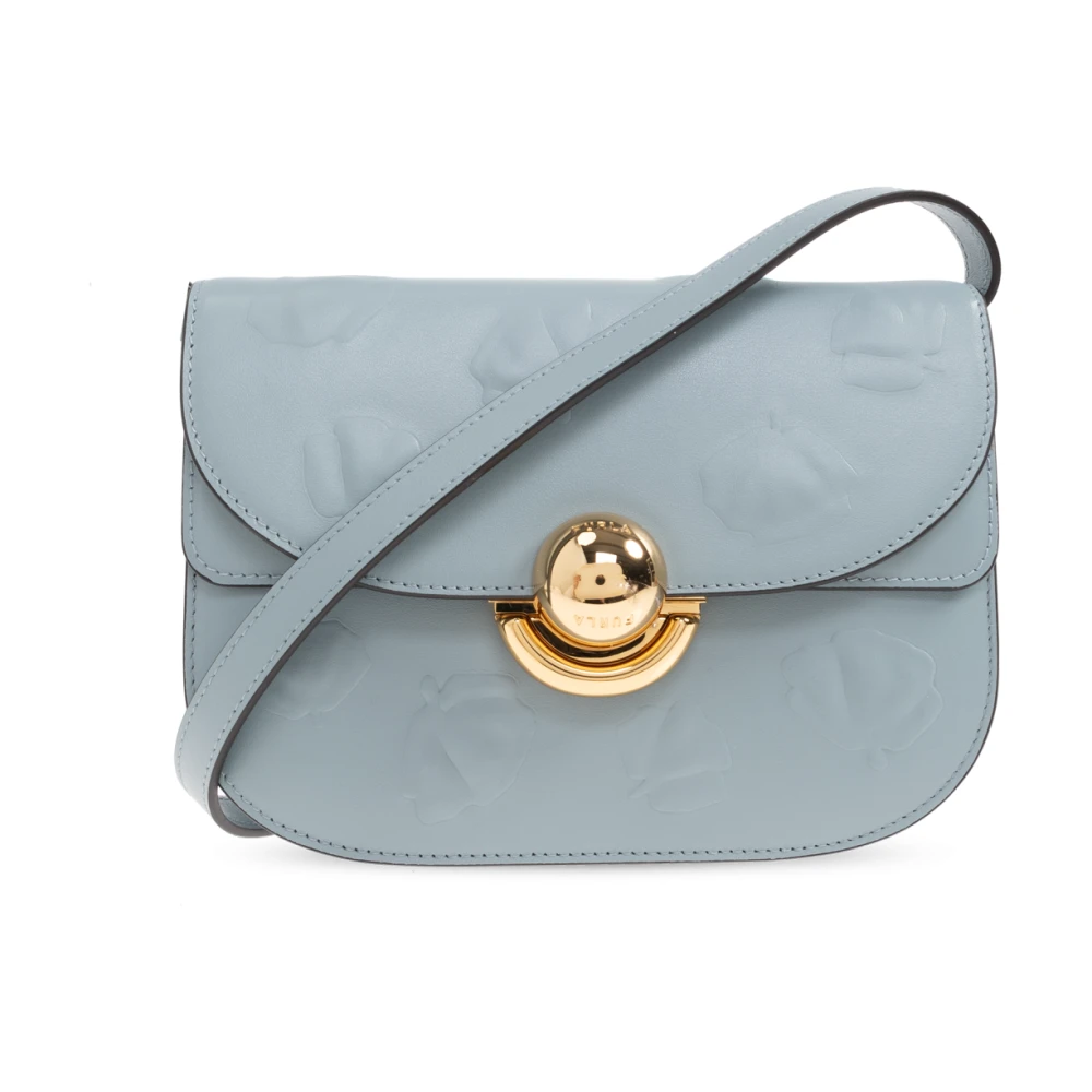 Furla Damen Blau Schultertasche Sfera Mini