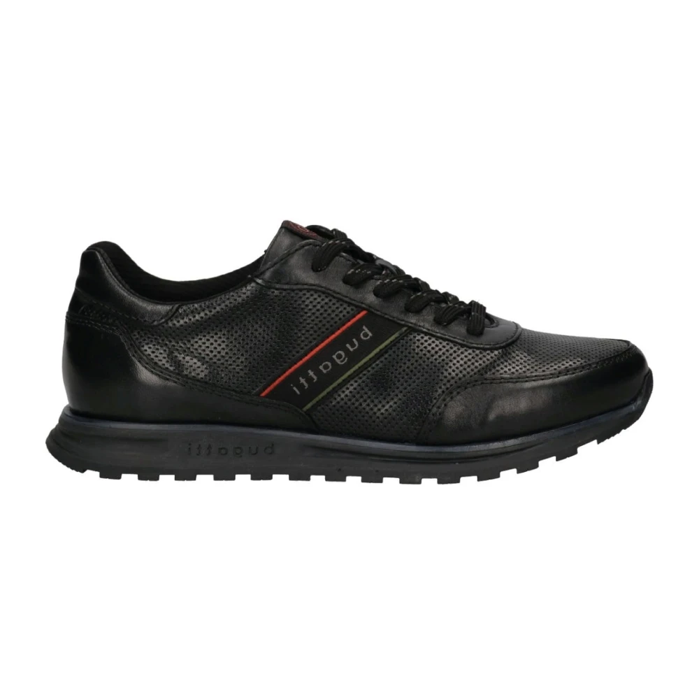 Zapatillas negras para hombre, Bugatti, Hombre